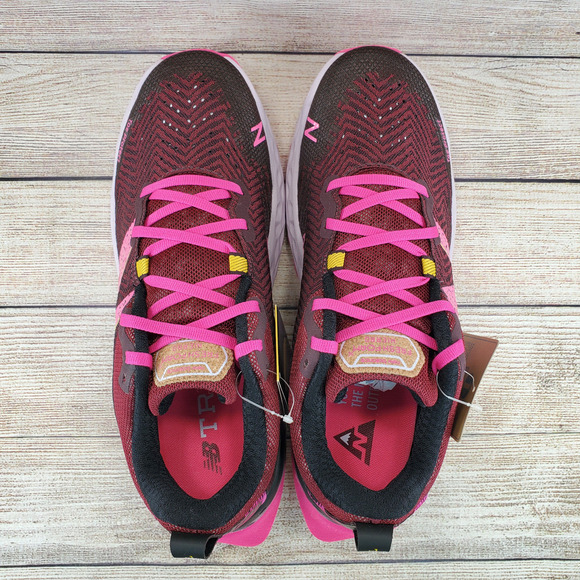 New Balance Fresh Foam Hierro v6 Garnet / Pink Glow Women's Size 7 Wide - Picture 7 of 8